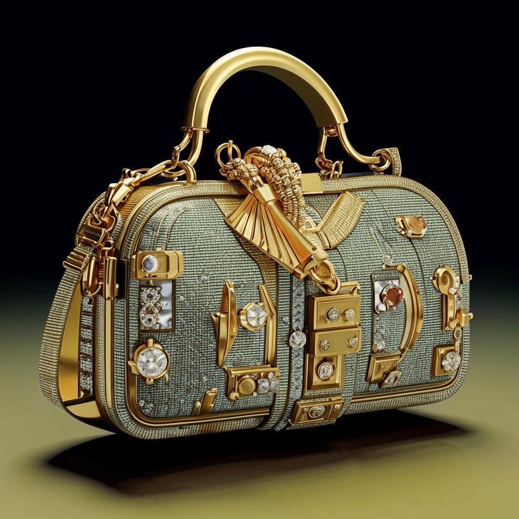 Эти аксессуары не только украшают сумки, но и служат символом статуса и стиля. 