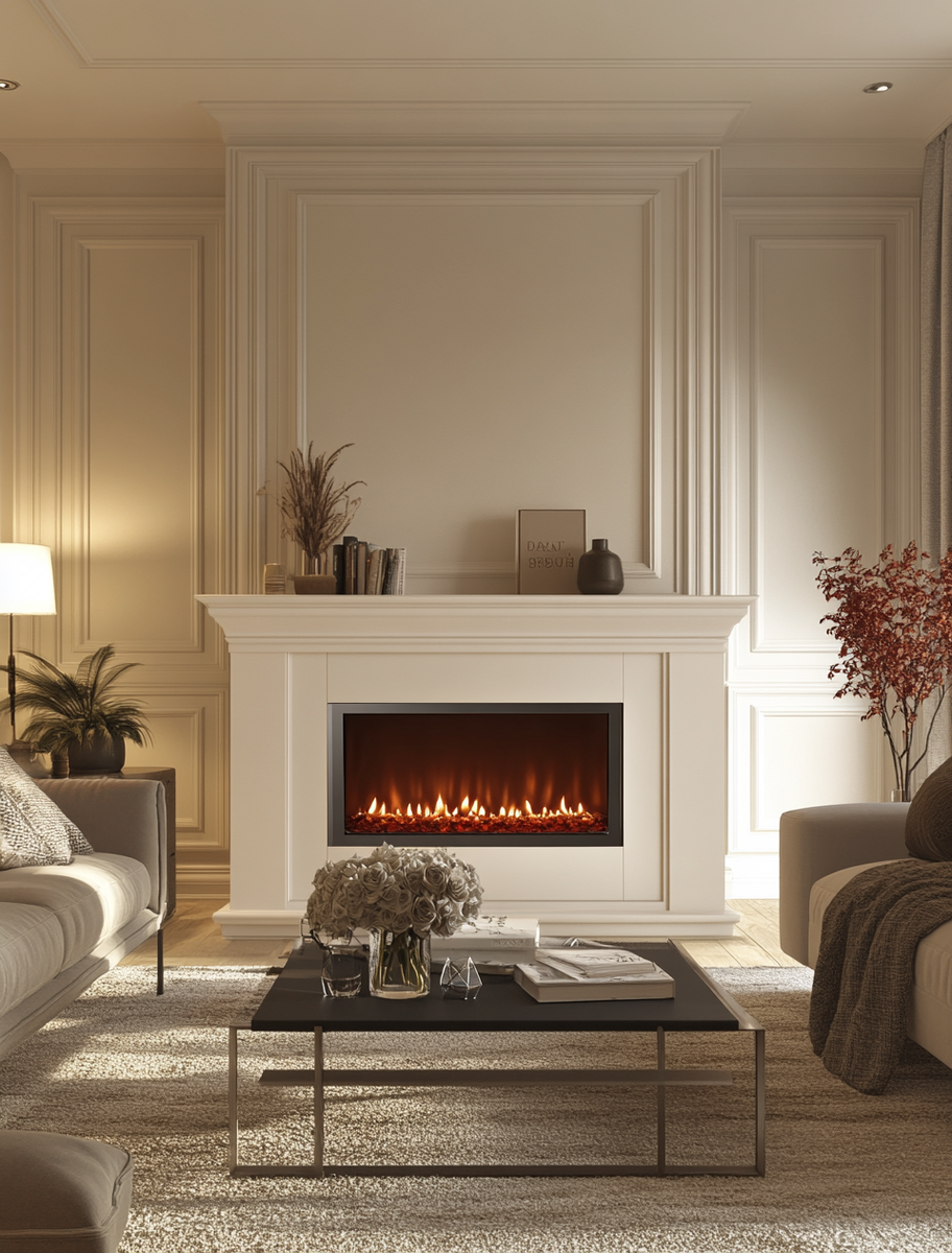    Электрический камин Neapol: как создать уют и тепло в вашем доме с очагом Danville Chrome Kamin