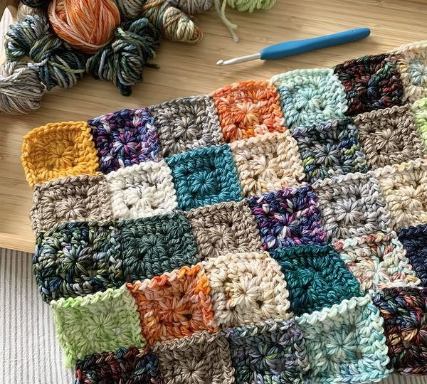 Вязаный Пэчворк: Создаем Уникальные Изделия с Помощью Различных Техник