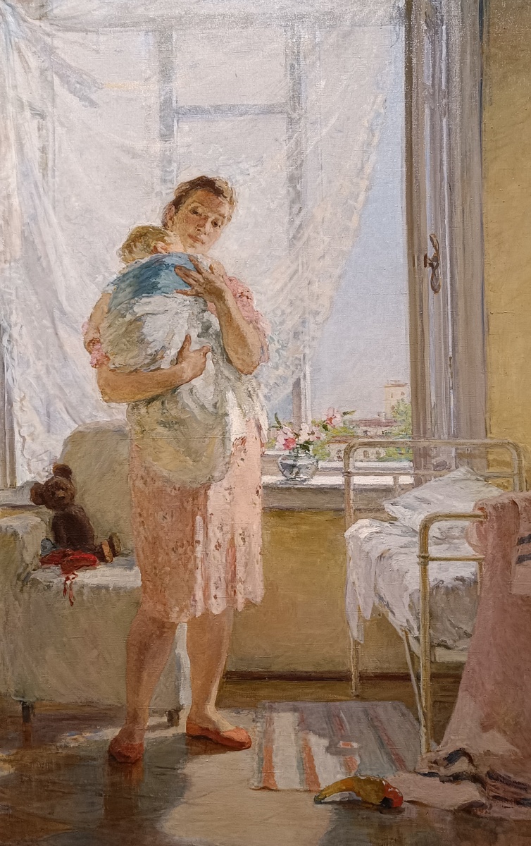 Мария Рудницкая. Материнство. 1949.