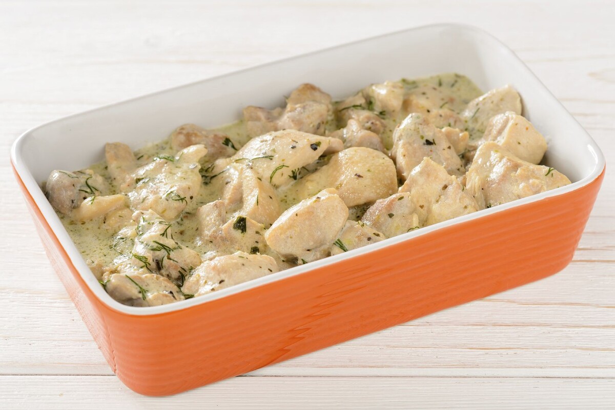 Кусочки курицы в маринаде