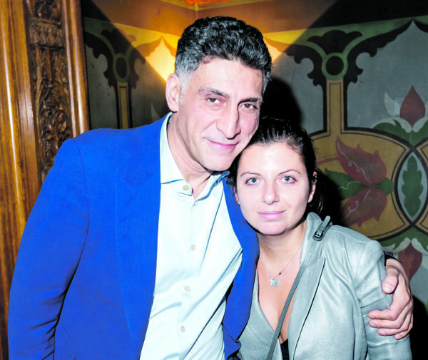    Маргарита Симоньян и Тигран Кеосаян. Фото: pro-dachnikov.com