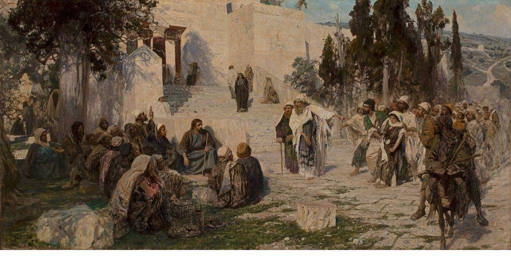 Василий Поленов. "Тот кто без греха"