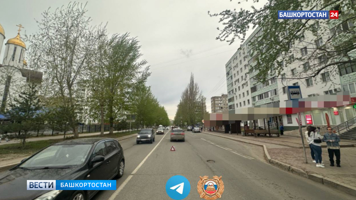    В Уфе водитель иномарки Volkswagen Taos сбил школьницу