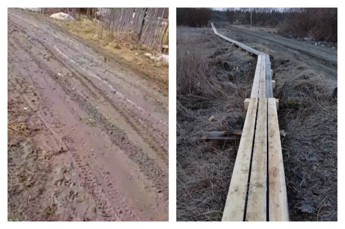    Дорога в Чёрной