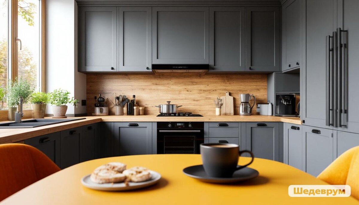 Уют в обновленной кухне=)