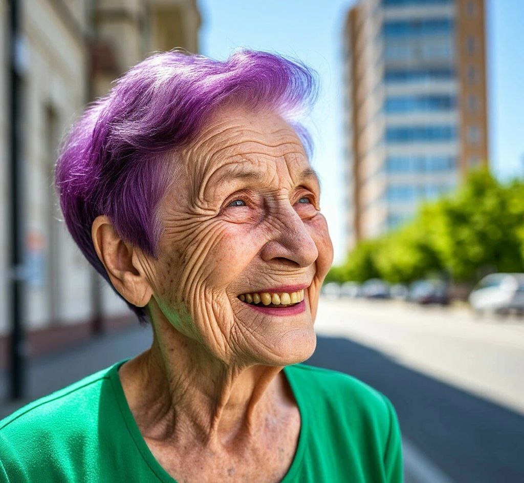 счастливая пожелая женщина