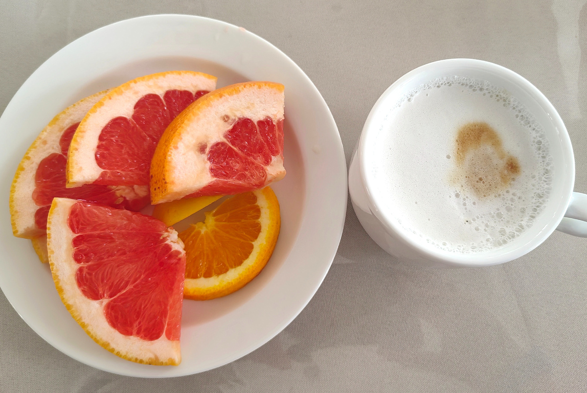 И вторая часть этого же завтрака