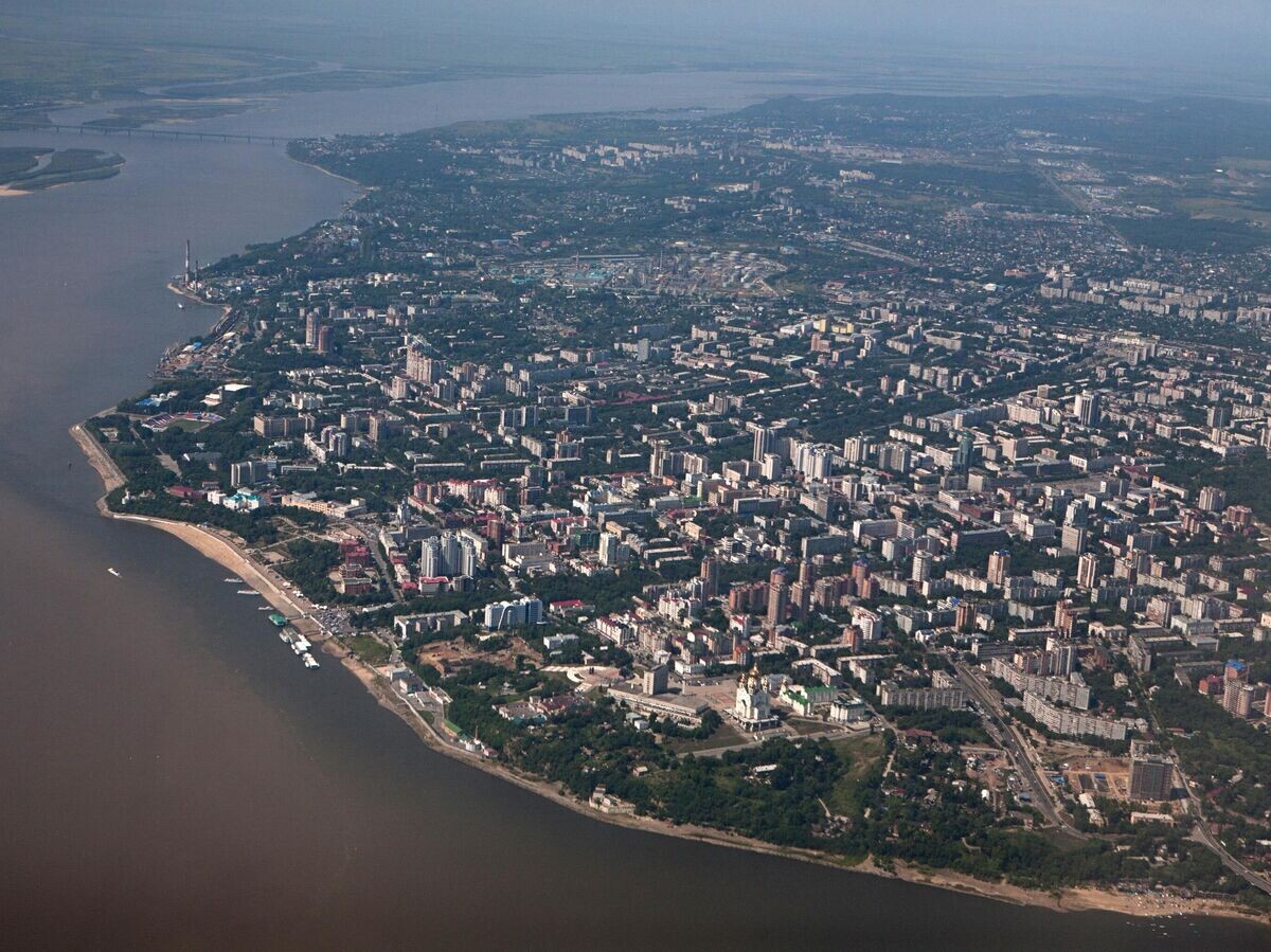    Вид на Хабаровск© РИА Новости / Александр Кряжев