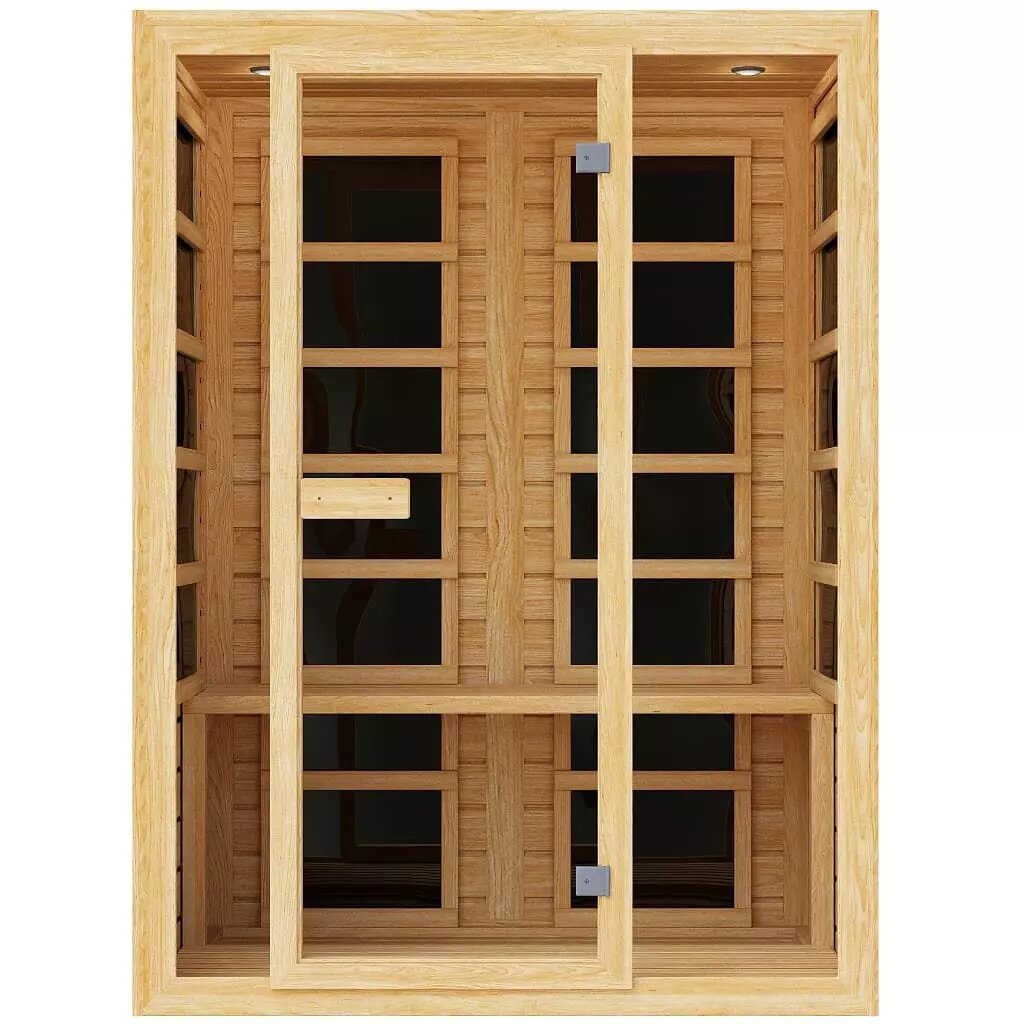 Сауна с карбоновым излучателем