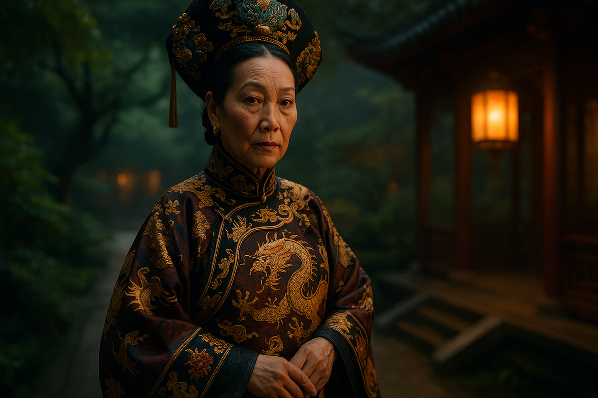 Вдовствующая императрица Цыси
«Дракон в шёлках»: властная хранительница династии Цин, чья решимость была острее любого клинка.