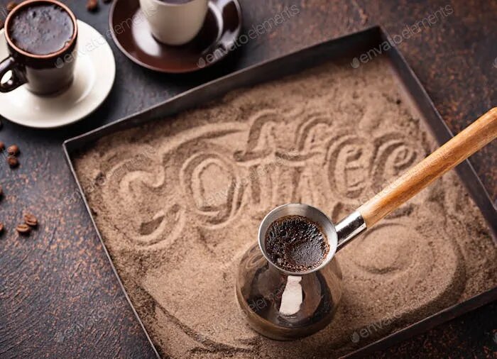 Турка на песке