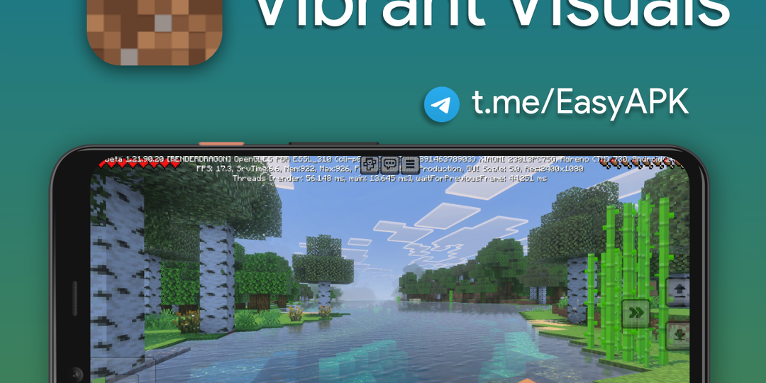 Как включить Vibrant Visuals в Minecraft Pocket Edition