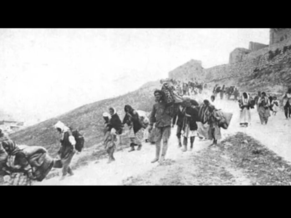 Пустыня Сирии. Депортация армян. 