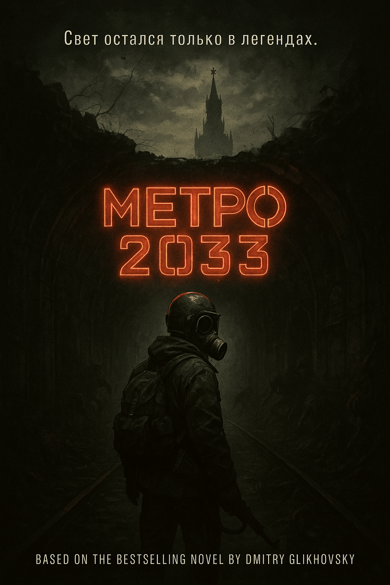 Как мог бы выглядеть постер к сериалу Метро 2033 по версии нашей редакции