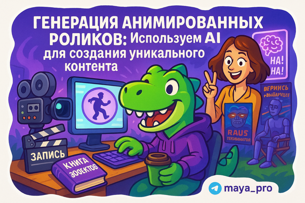    Генерация анимации с помощью ИИ и Make.com: как создать уникальные ролики за считанные минуты Артур Хорошев