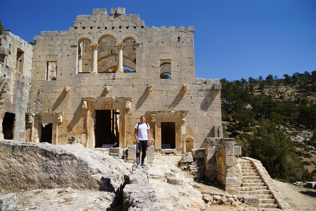 монастырь Алахан Alahan Manastırı