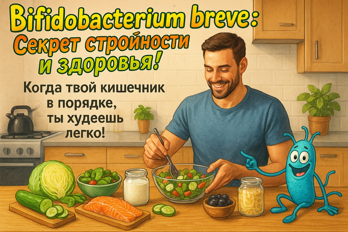 Bifidobacterium breve твой секретный помощник