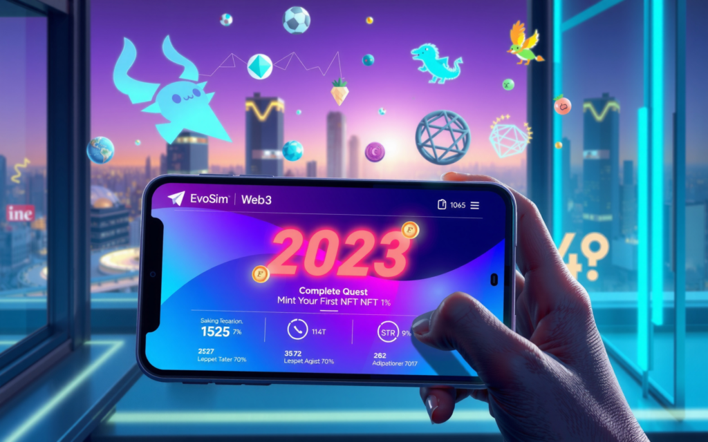    EvoSim-2025-Web3-старт-с-нуля-NFT-задания-Telegram-Staking-новички EVOSIM