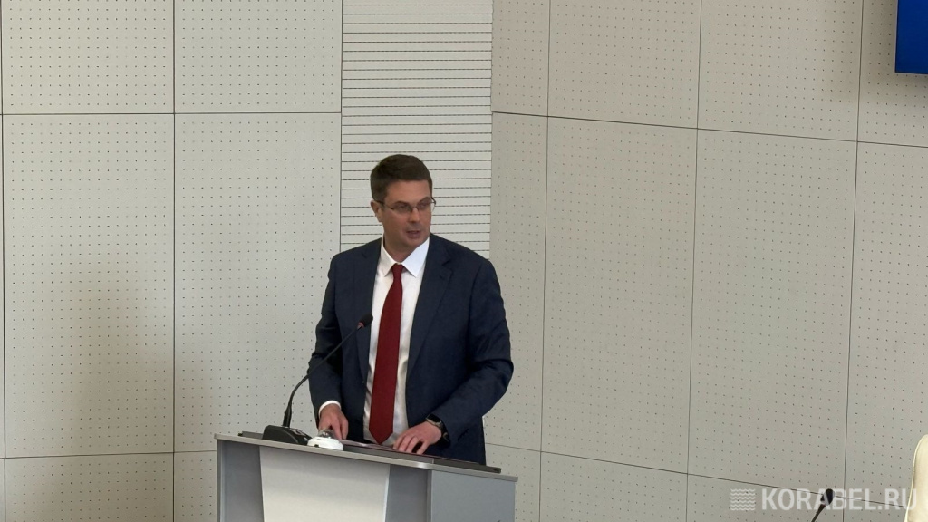 Заместитель гендиректора ОСК Андрей Бузинов / Фото: Корабел.ру  📷
