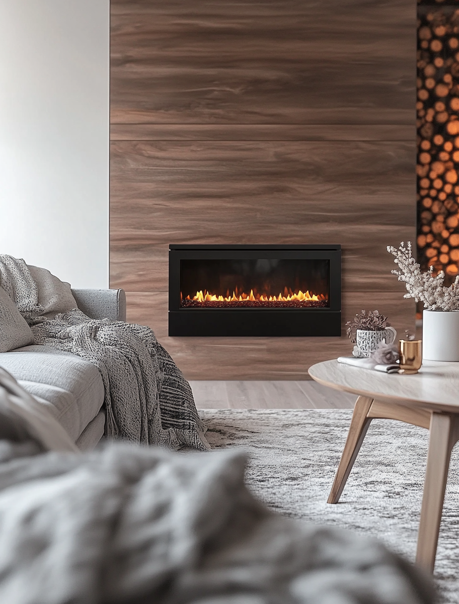    Создайте идеальный уют с электрическим камином Neapol: как выбрать, установить и украсить ваш дом с эффектом реалистичного пламени Brookline Black Kamin