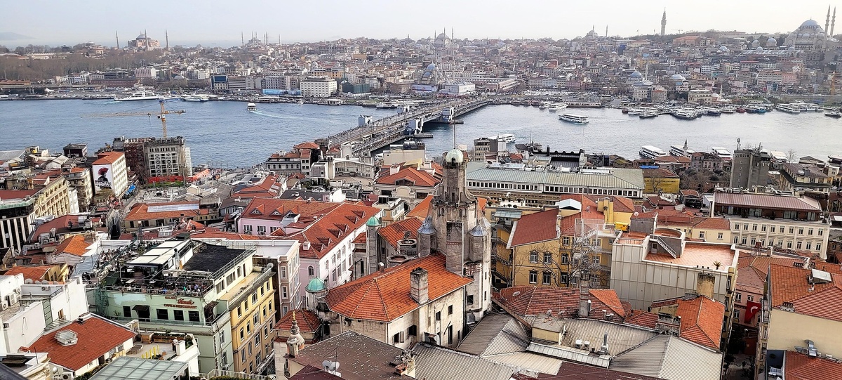 Вид на Стамбул. Изображение Ana Jimenez с сайта Pixabay