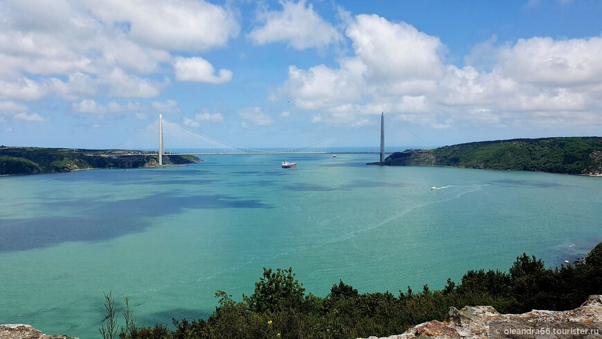 С крепости Йорос открываются восхитительные виды на Босфор и выход к Чёрному морю © Ольга oleandra66.tourister.ru