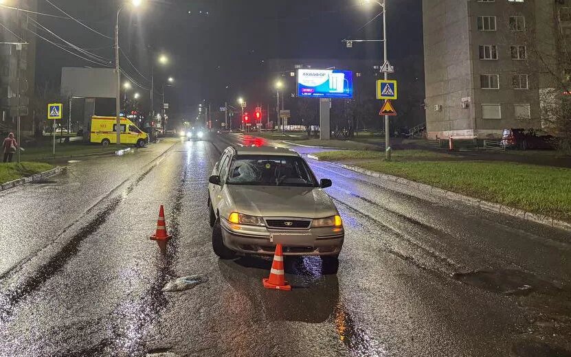    Трех пешеходов сбили на дорогах Ижевска за четверг