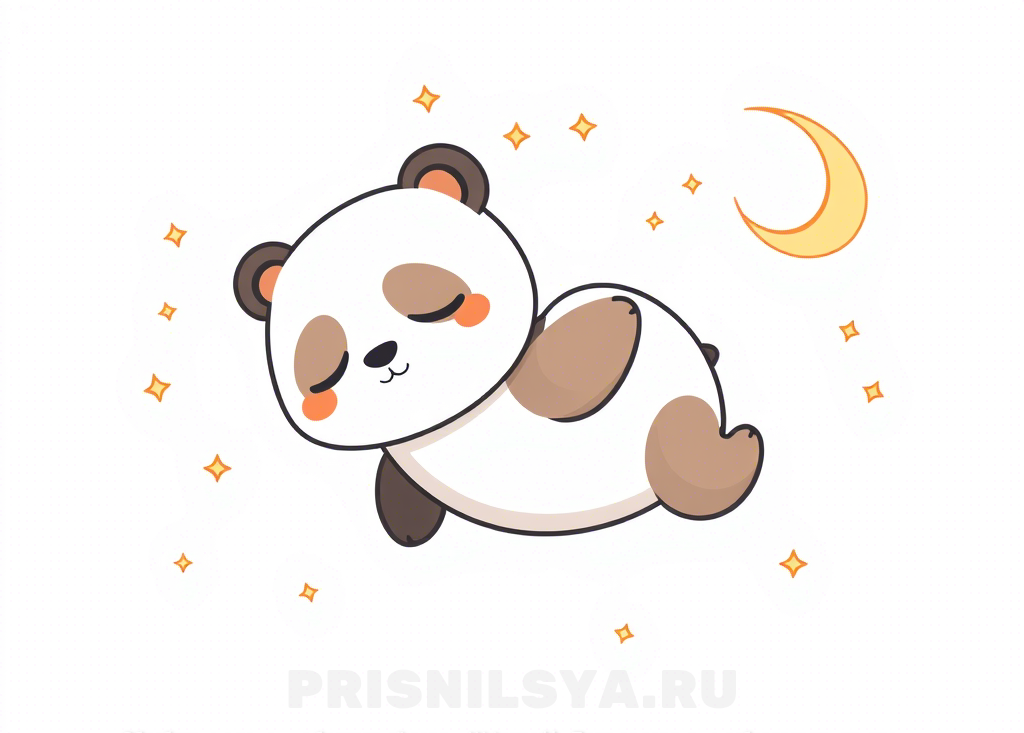 Панда во сне - для статьи "Сон с субботы на воскресенье"