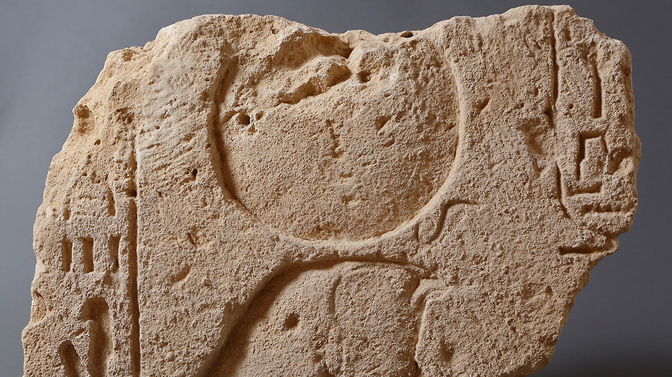 Блок с изображением Ра-Хорахти из храма царя Рамзеса II.📷Фото: G. Pollin / Institut Francais d’Archeologie Orientale