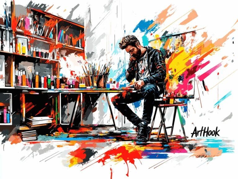    Урок живописи маслом для начинающих: откройте свой творческий потенциал и создайте шедевры уже сегодня! Art-Hook.Ru