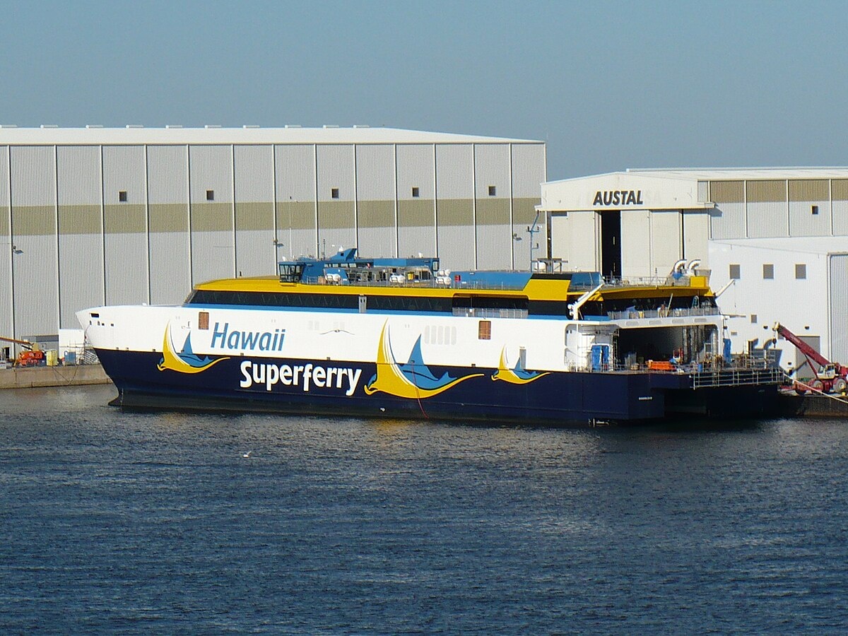 Паром Hawaii Super Ferry. Источник: https://golnk.ru/O5Mwg