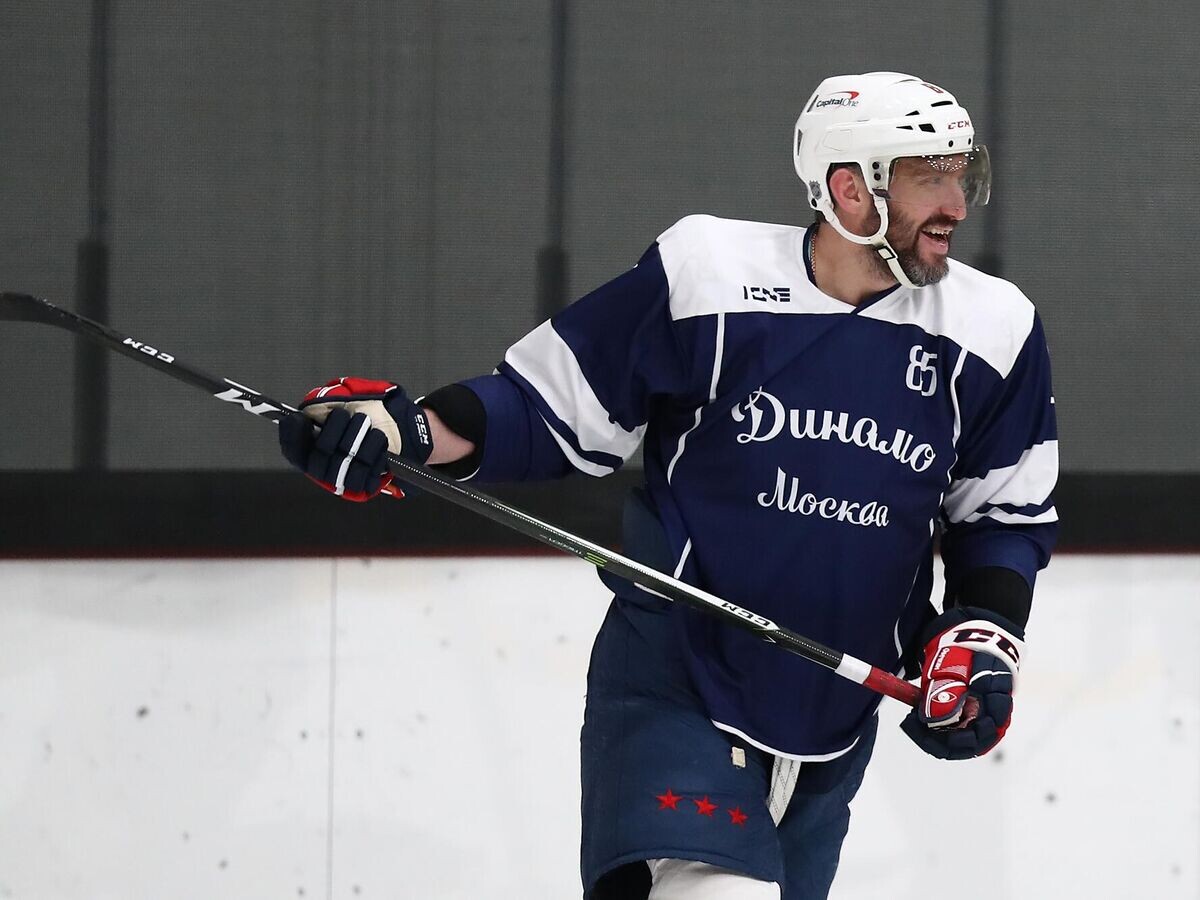    Александр Овечкин© Фото : пресс-служба ХК "Динамо Москва"