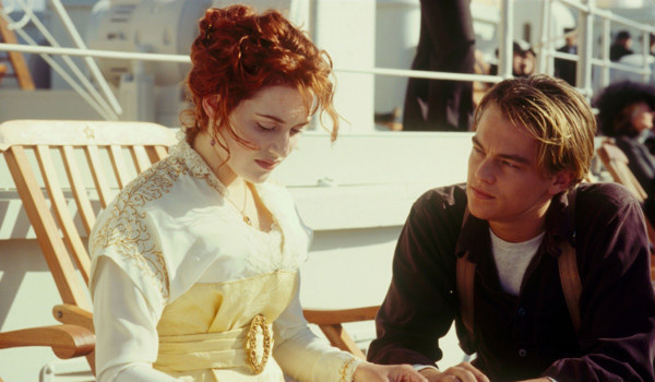 Кадр из фильма "Титаник"