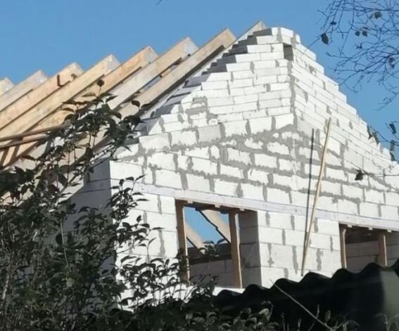 Дом из газоблоков