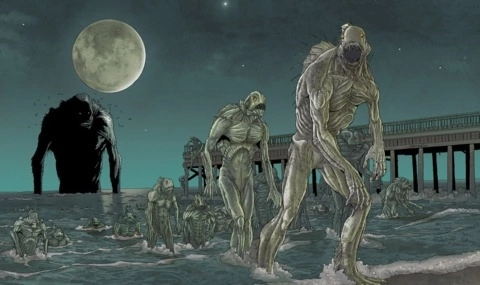 И правда: воды больше напоминали очень густой, почти жидкий дым. 