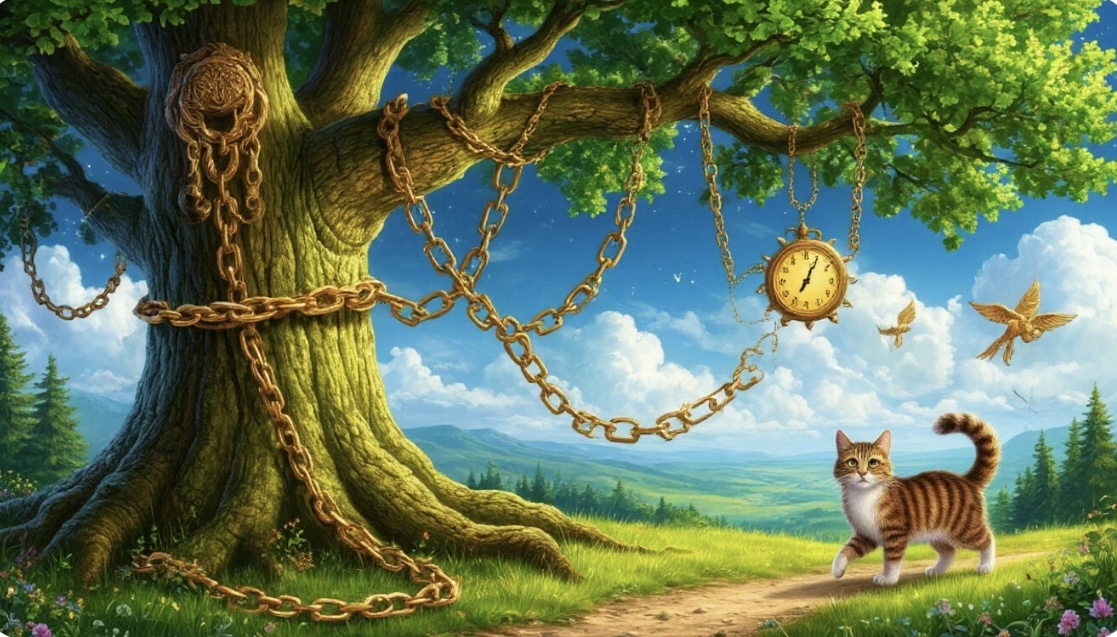 Изображение сгенерировано с помощью ИИ, полностью отражающее облик данных чудных мест