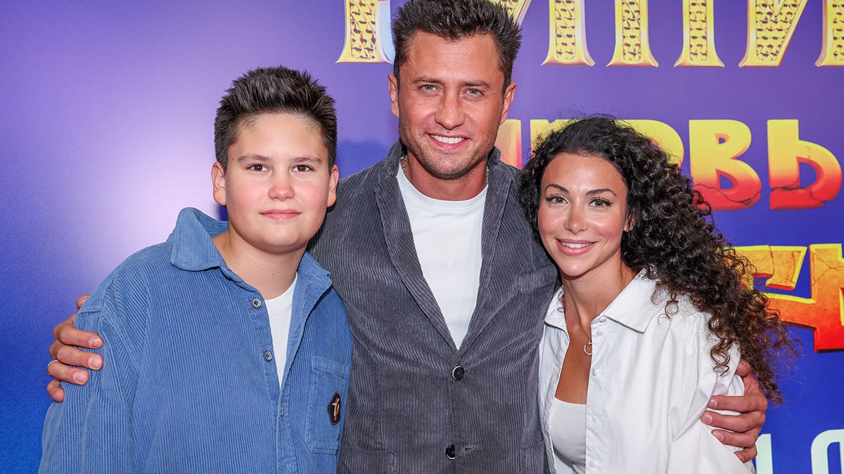 Павел Прилучный с женой Зепюр Брутян и сыном от Агаты Муцениеце Тимофеем. Фото: Global Look Press