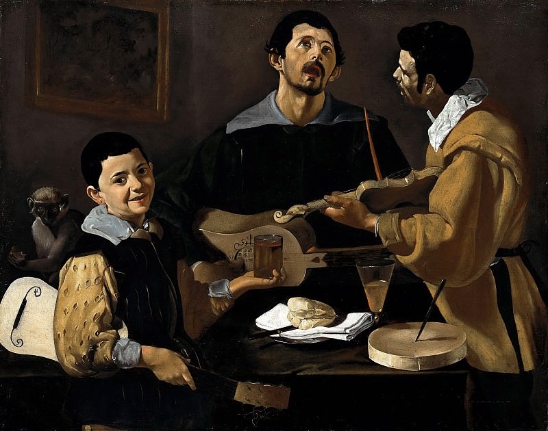 Три музыканта 1516-20. 88x111