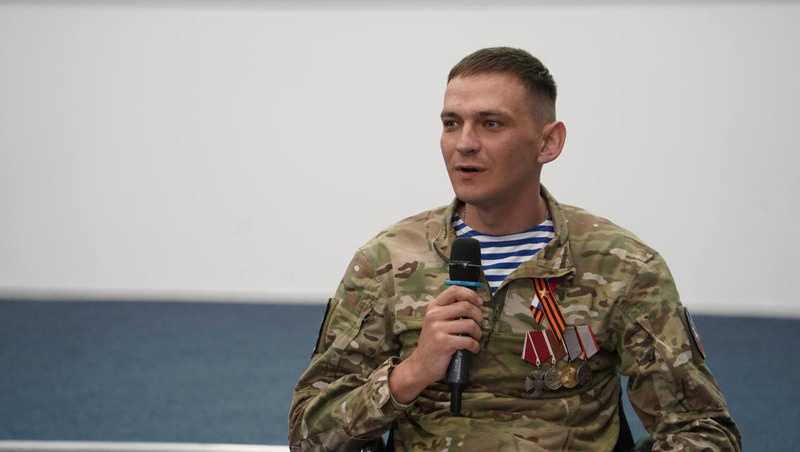    Участник СВО Александр Луганский Фото: Правительство Ставрополья