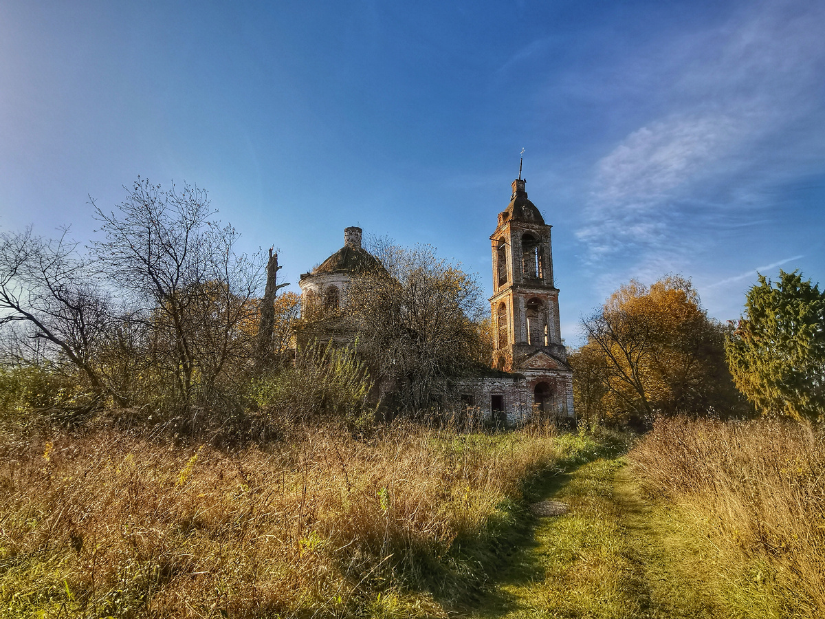 Пожарское, Покровская церковь.