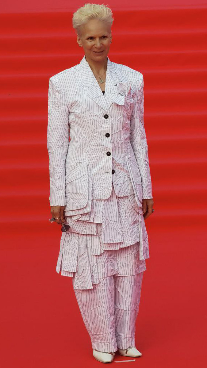 Людмила Артемьева на красной дорожке ММКФ. Фото: Ольга Храбрых / Teleprogramma.org