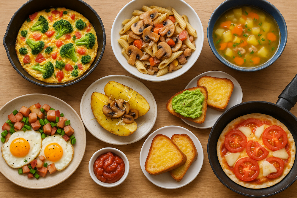 Быстрые рецептики на ужин