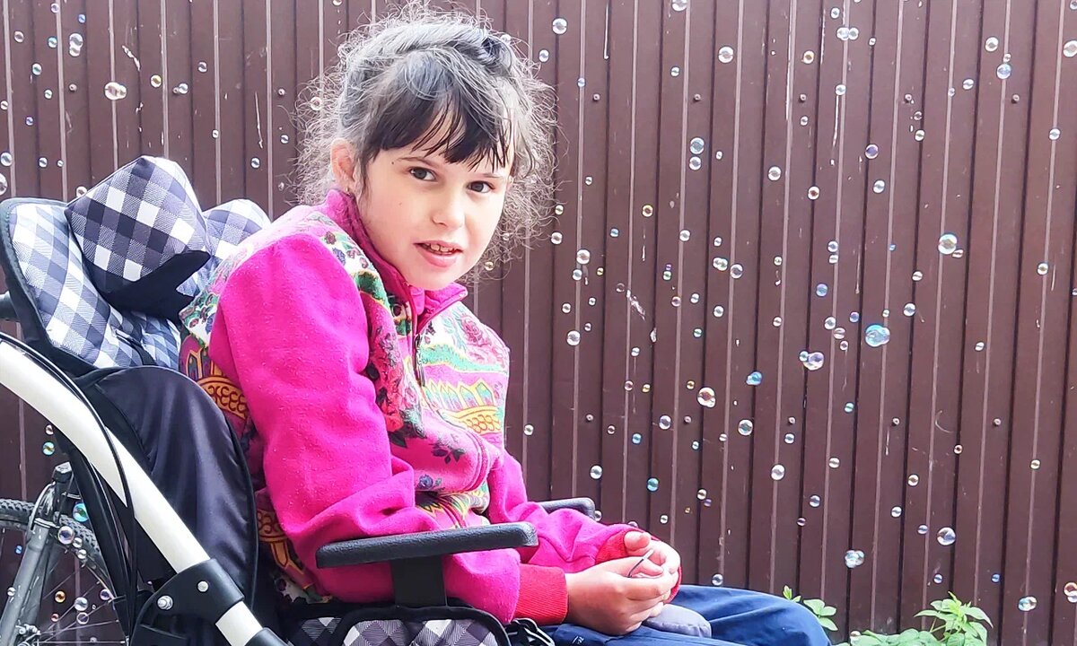 Лиза Шевцова, подопечная фонда «Алёша»