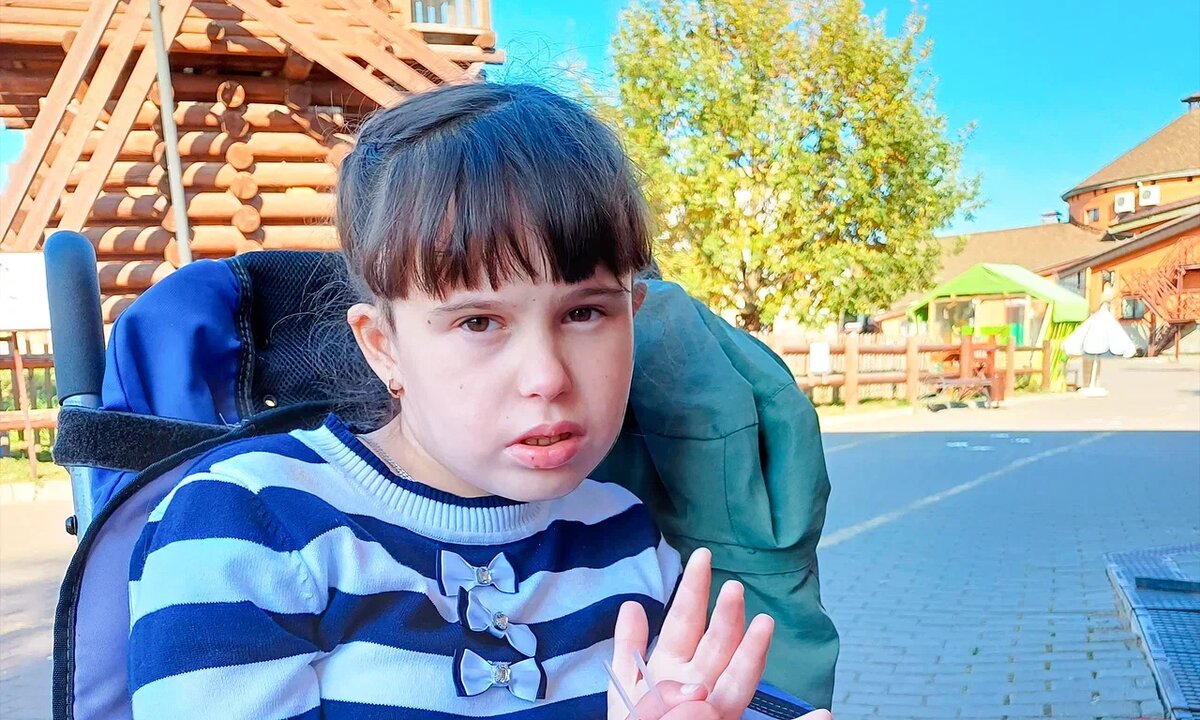 Лиза Шевцова, подопечная фонда «Алёша»