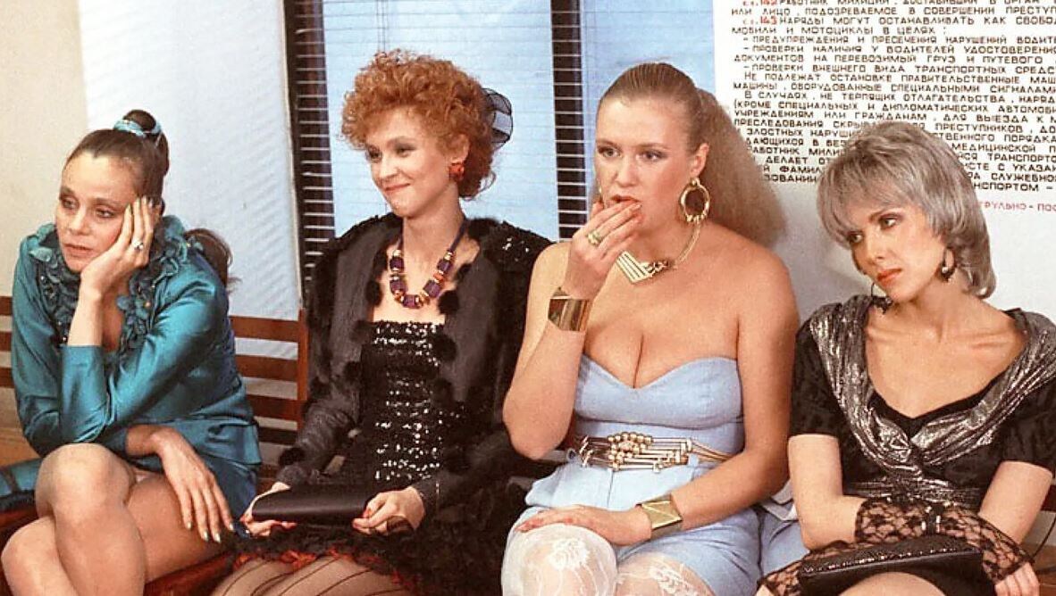 Кадр из кинофильма «Интердевочка», 1989 год, СССР 