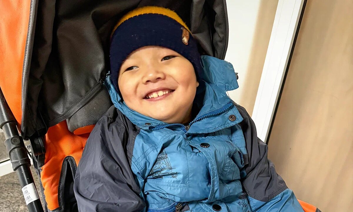 Дамдим Нимацыренов, подопечный фонда «Алёша»