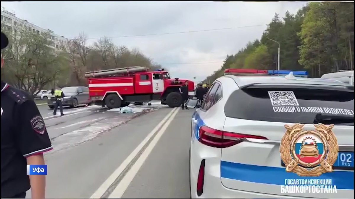    Стало плохо за рулем: в Уфе водитель авто врезался в другую машину и умер