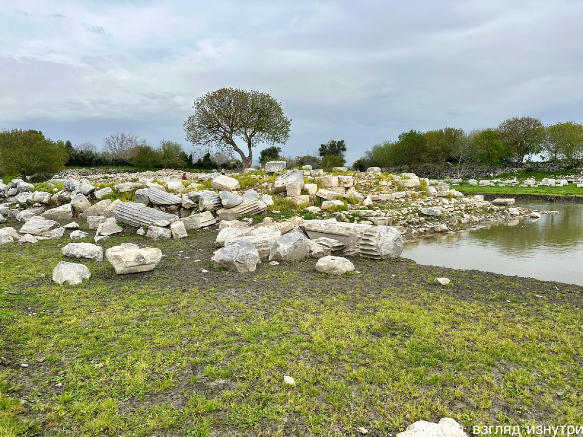 Все что осталось от когда-то процветающего и значимого города