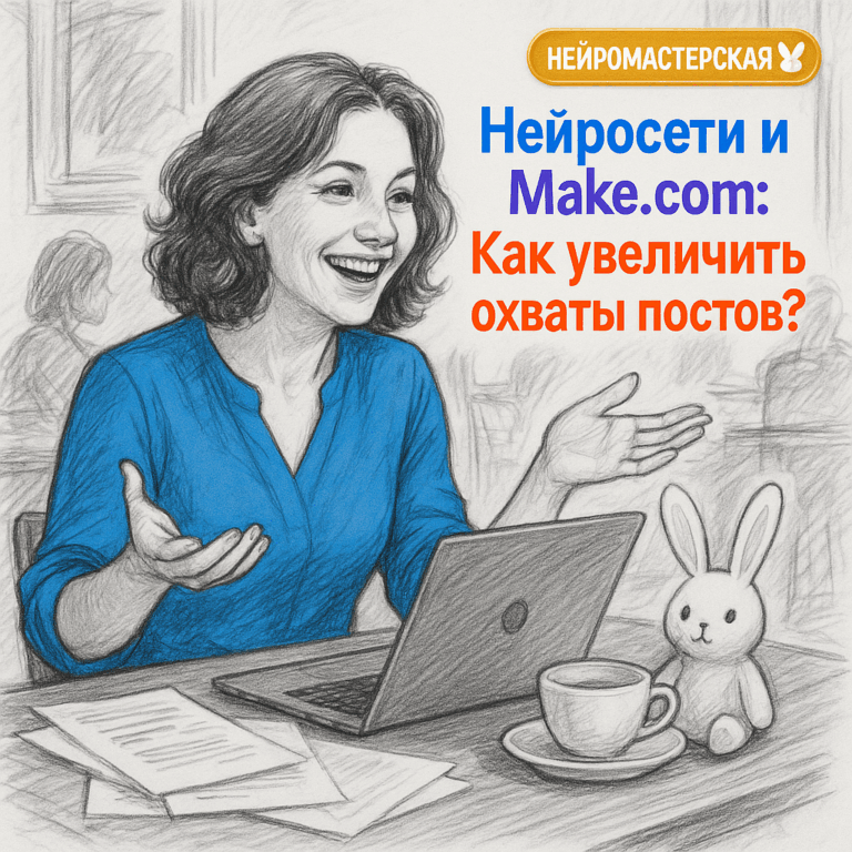    Нейросети и Make.com: Как увеличить охваты постов? Оксана Солдатова